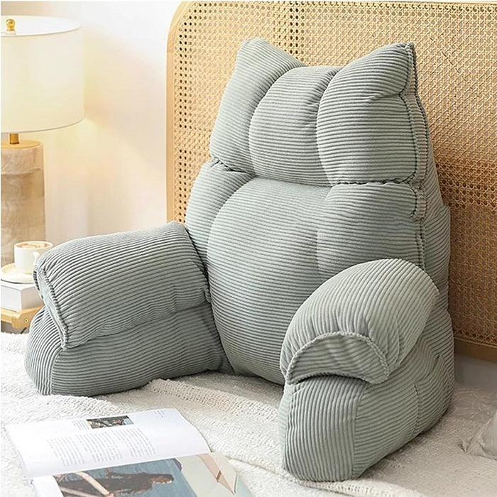 Memory Foam Bed Pillow with Arm Support – Comfortable for Reading and Gaming