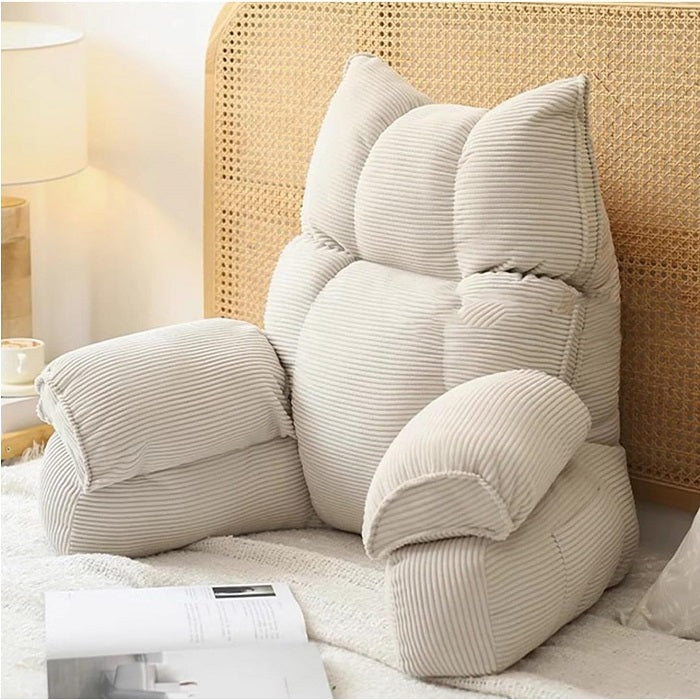 Memory Foam Bed Pillow with Arm Support – Comfortable for Reading and Gaming