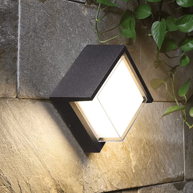 Sleek Outdoor LED Wall Light for Enhanced Safety and Style