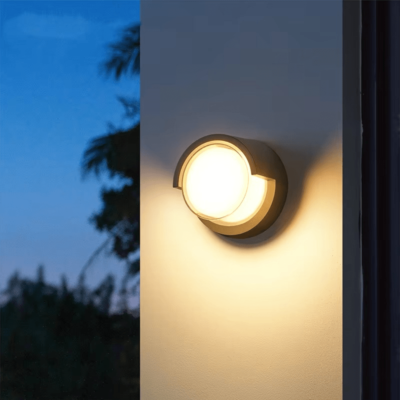 Sleek Outdoor LED Wall Light for Enhanced Safety and Style