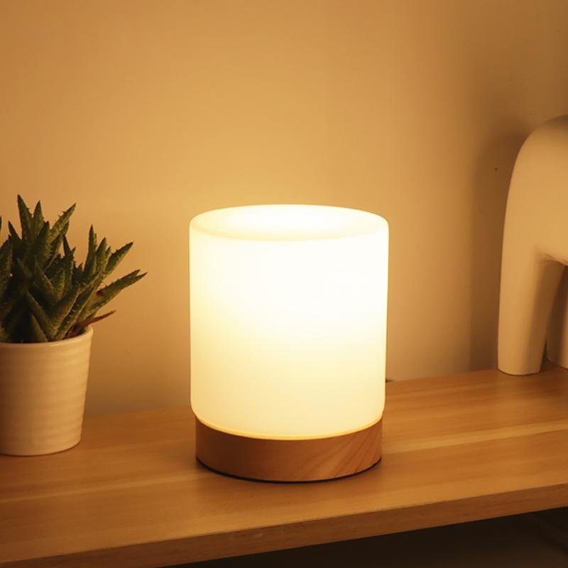 Taavita | Minimalistic Lamp with Natural Wood Base