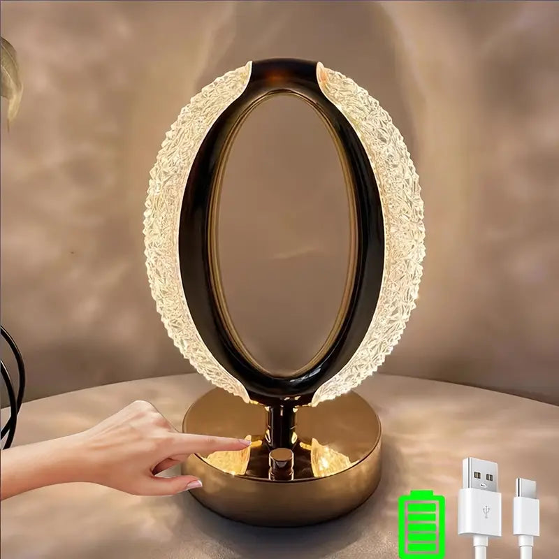 Taavita | Luxurious and Minimalistic Crystal Table Lamp