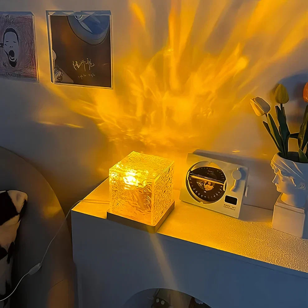 Taavita | Soothing & Customizable Projector Night Light with Water Light Effects