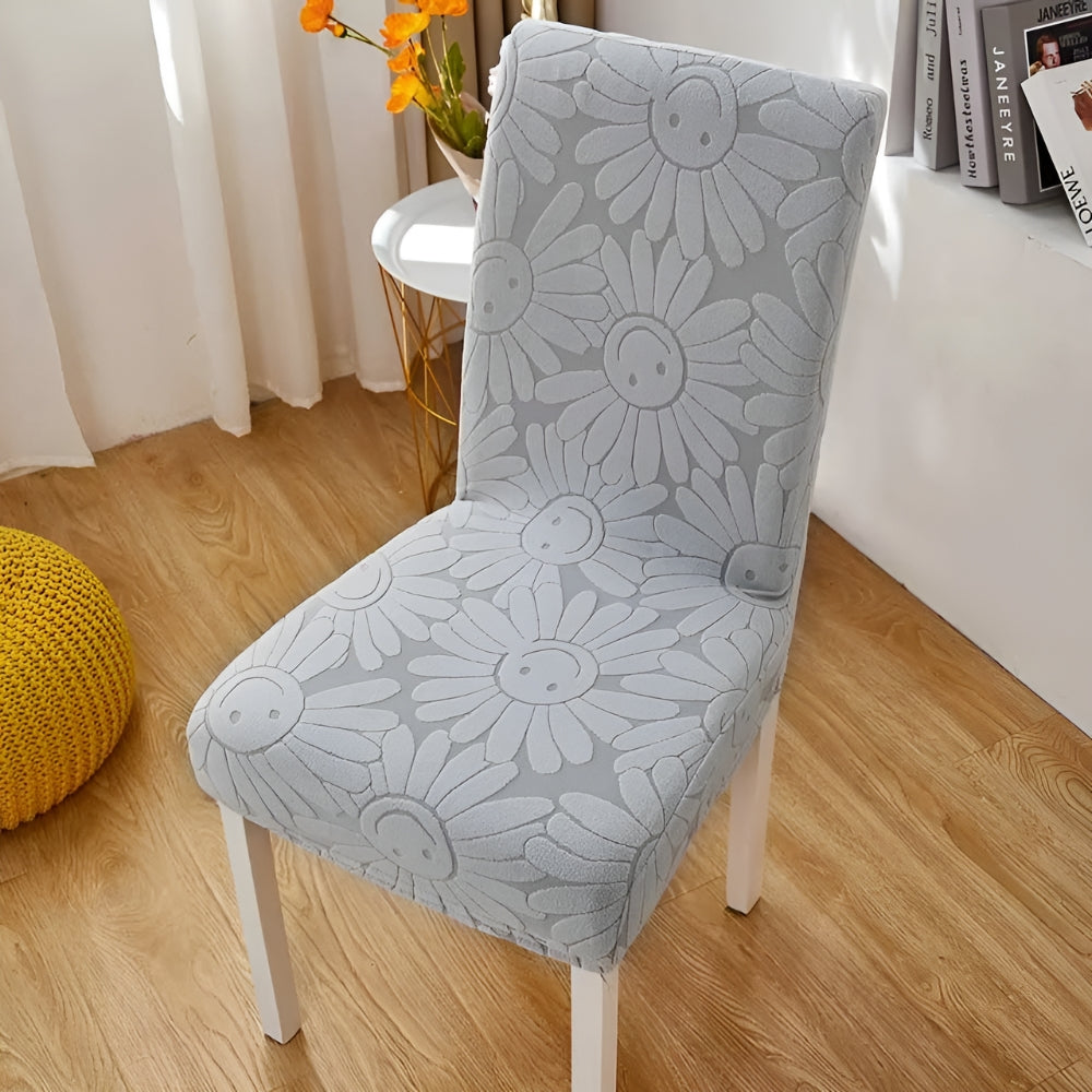 Cheerful Blossom Stretch Chair Protector