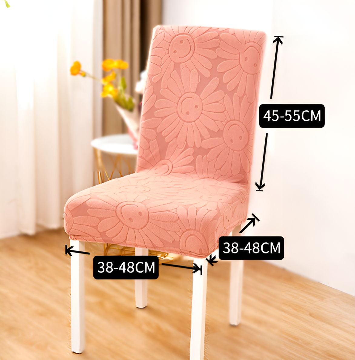 Cheerful Blossom Stretch Chair Protector