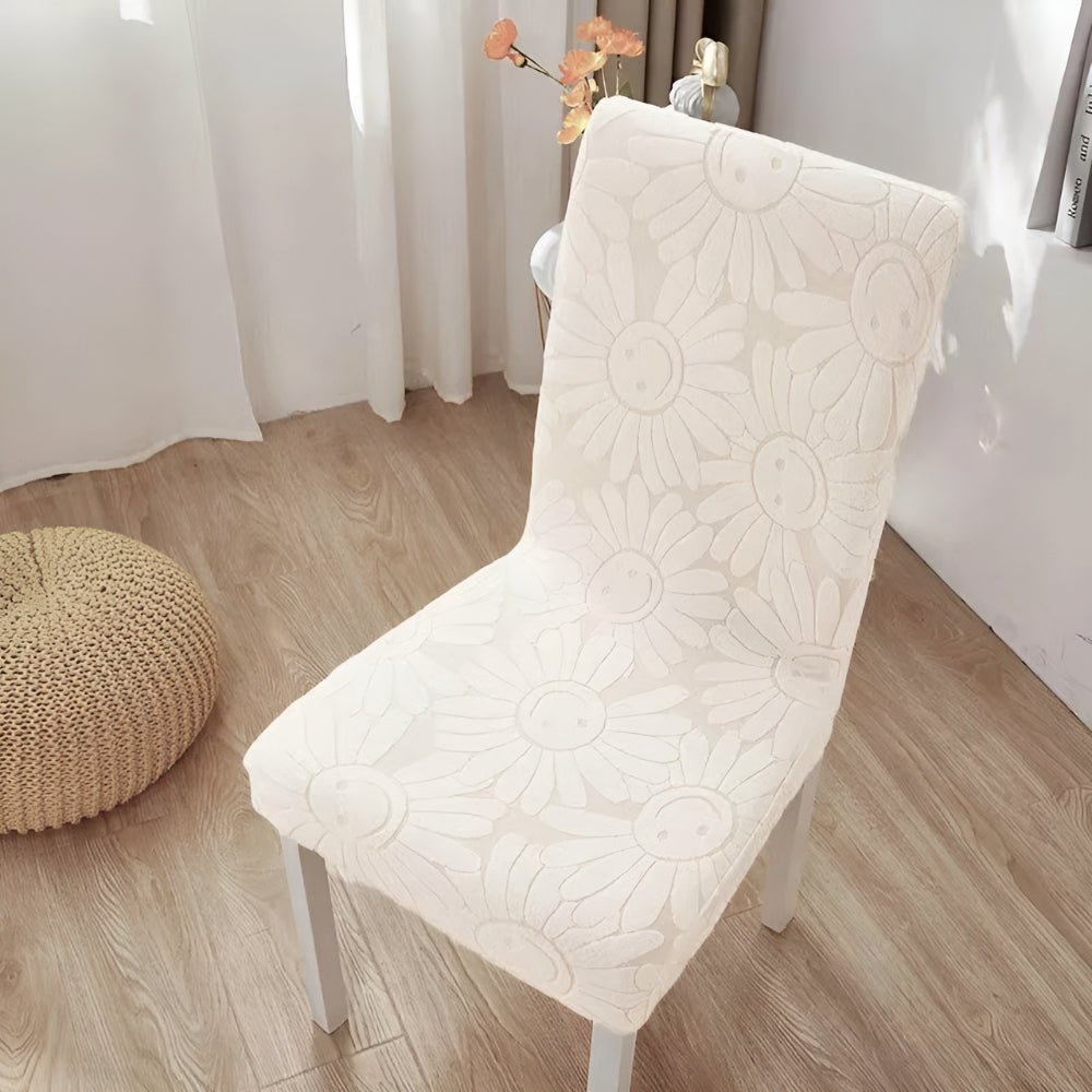 Cheerful Blossom Stretch Chair Protector