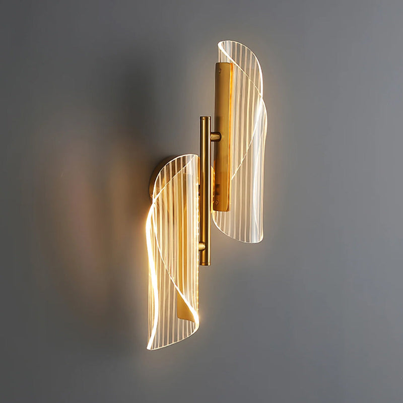 Adjustable Shades Wall Lamp with Warm LED Light – Luxe Design