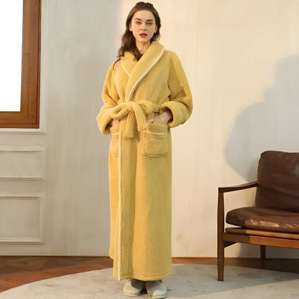Cozy Haven Sherpa Fleece Bathrobe for All