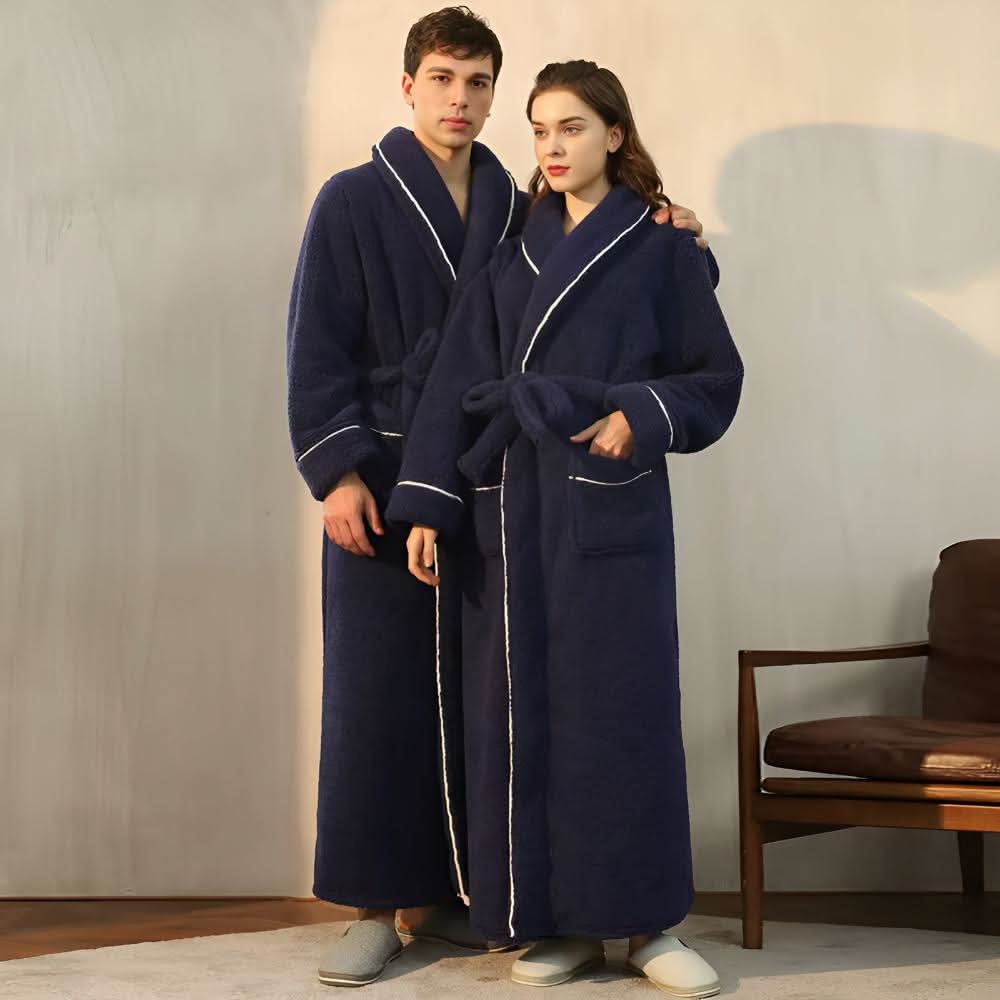 Cozy Haven Sherpa Fleece Bathrobe for All