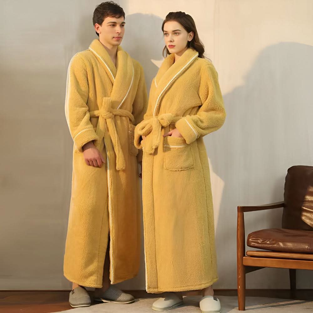 Cozy Haven Sherpa Fleece Bathrobe for All