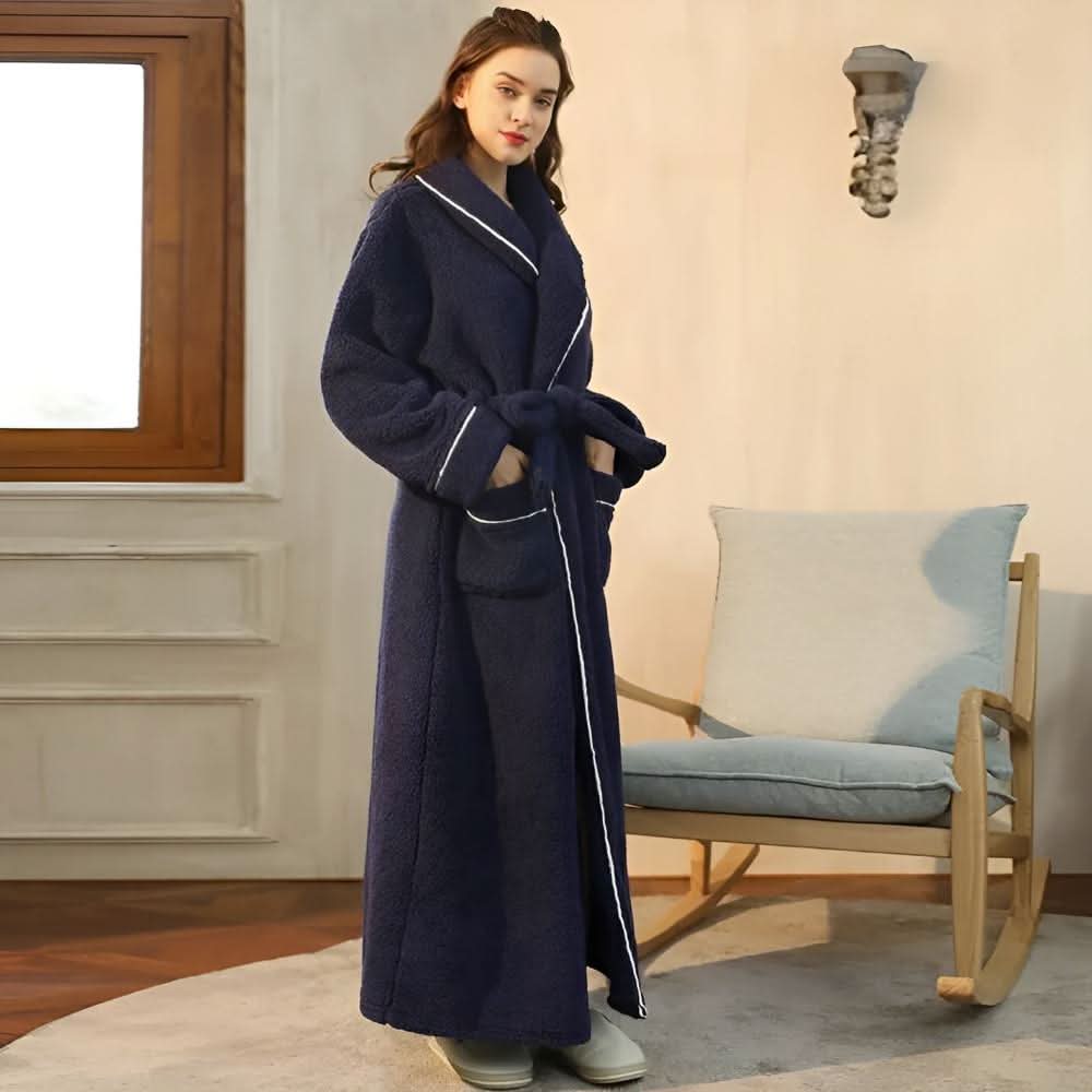 Cozy Haven Sherpa Fleece Bathrobe for All