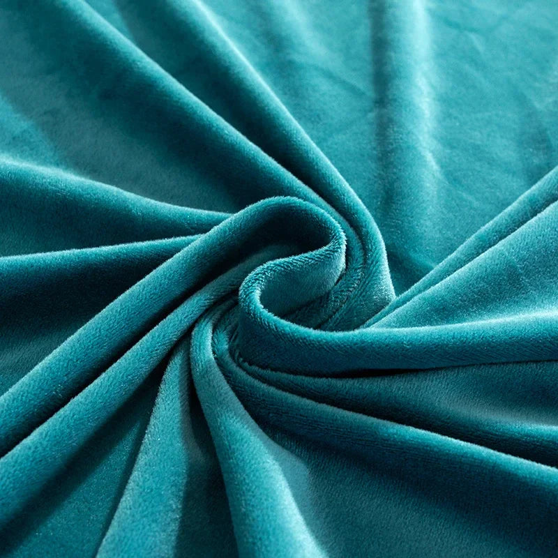 Soft Velvet Sofa Slipcover | Durable Stretch Fabric for Ideal Fit