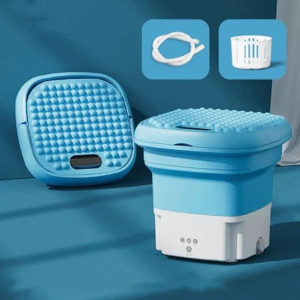 Compact Portable Washing Machine – Foldable Design