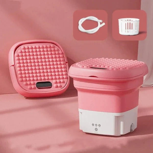 Compact Portable Washing Machine – Foldable Design