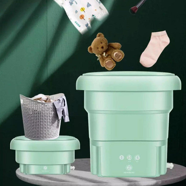 Compact Portable Washing Machine – Foldable Design