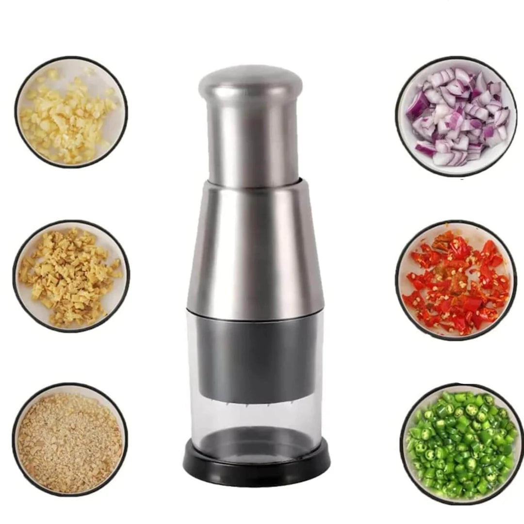 Kitchen Chopper in Stainless Steel for Food Preparation