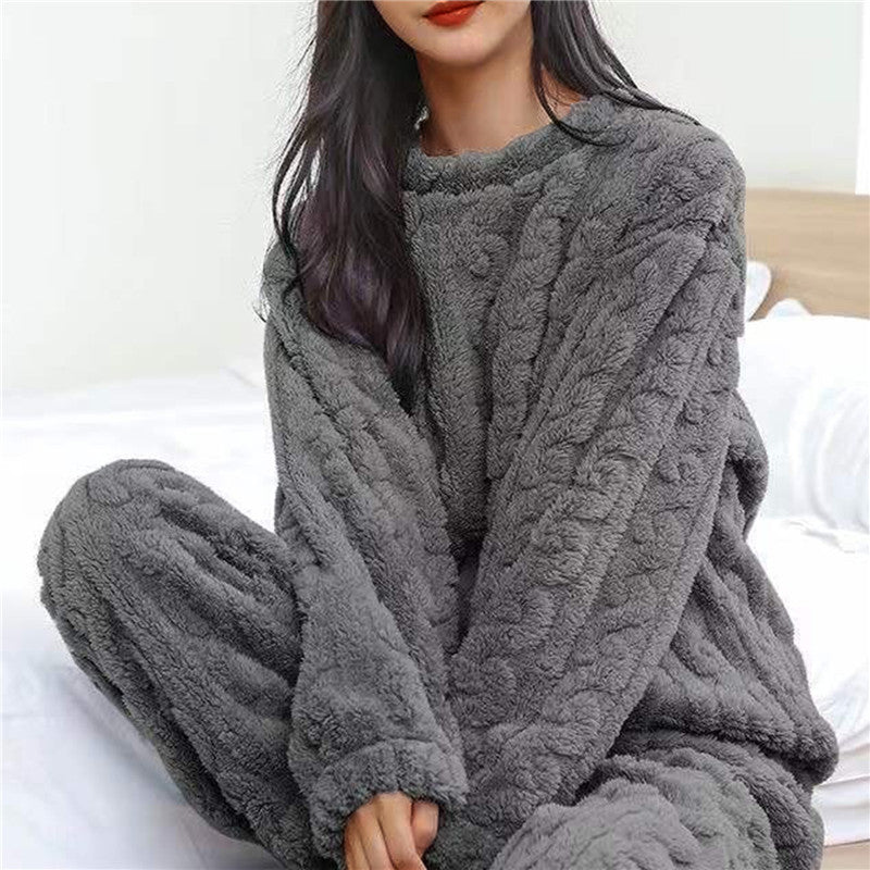 Fleece Pajama Set | Breathable Warmth | Cozy Comfort for Sleep | Durable