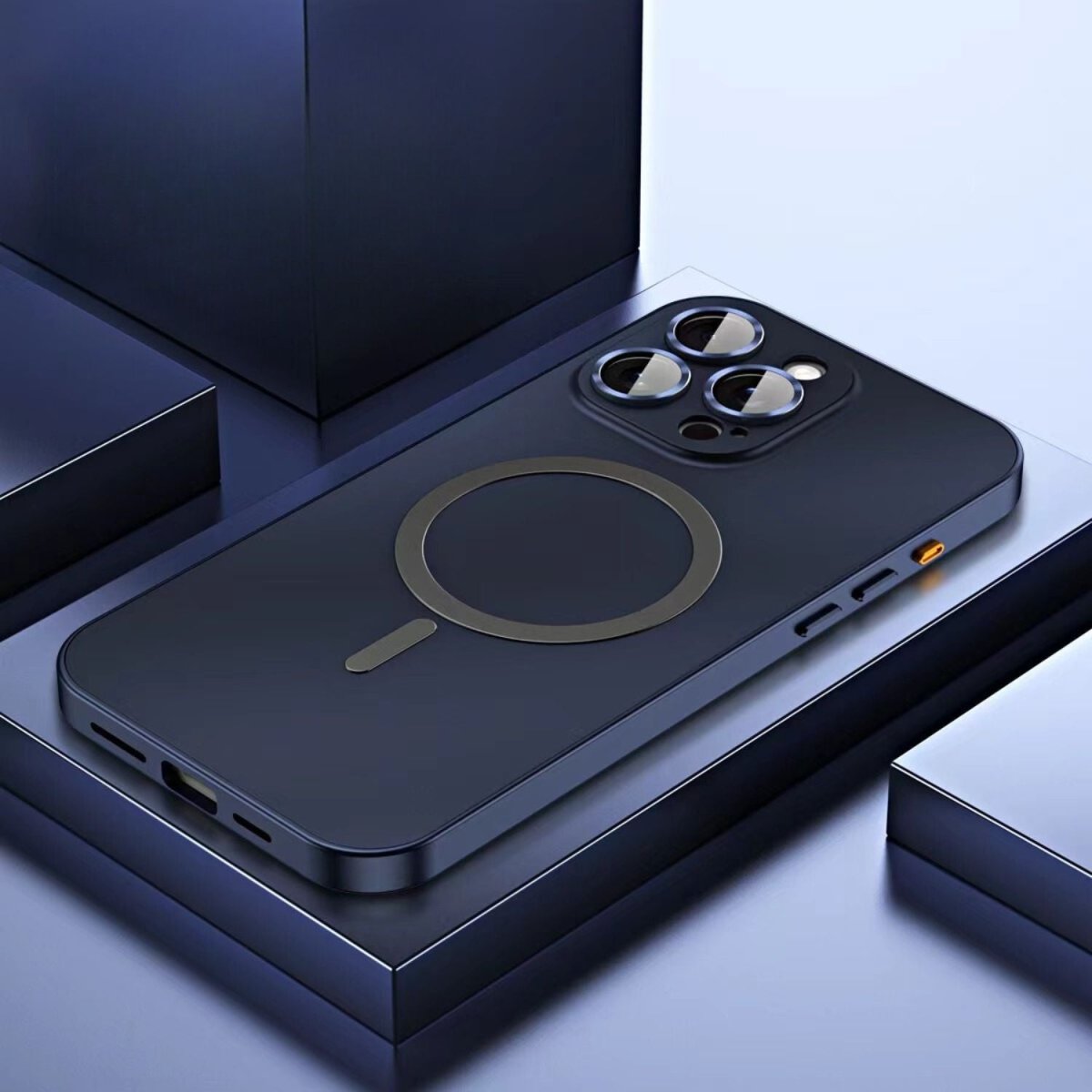 SleekGuard Magnetic Metal Case for iPhone Models