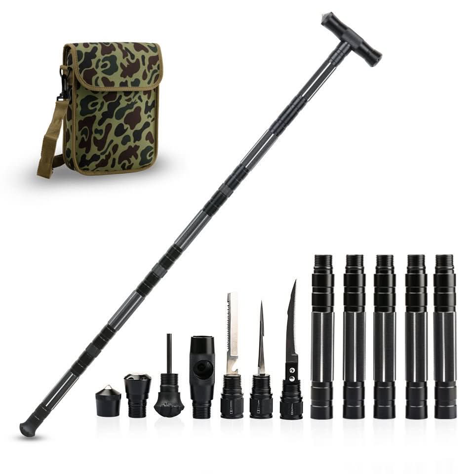 TrailBlazer Adjustable Aluminum Trekking Pole for Adventurers