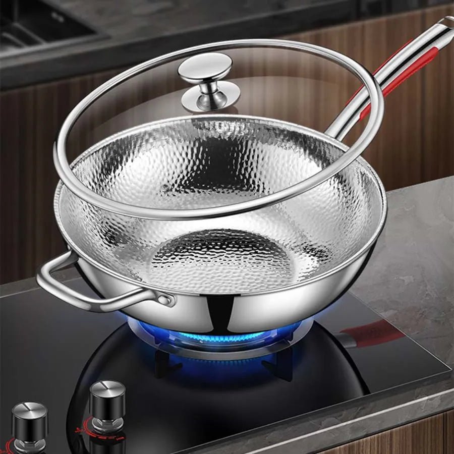 Titanium Chef's Wok for Induction: Perfect Stir Fry Every Time