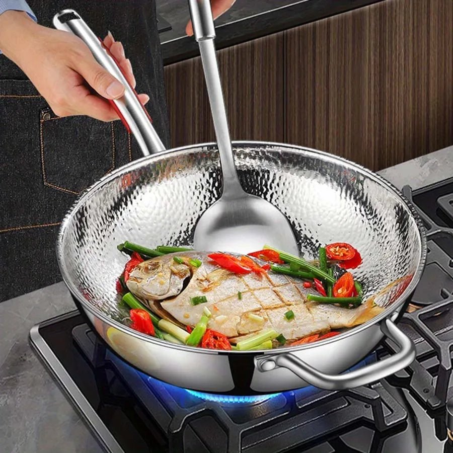 Titanium Chef's Wok for Induction: Perfect Stir Fry Every Time