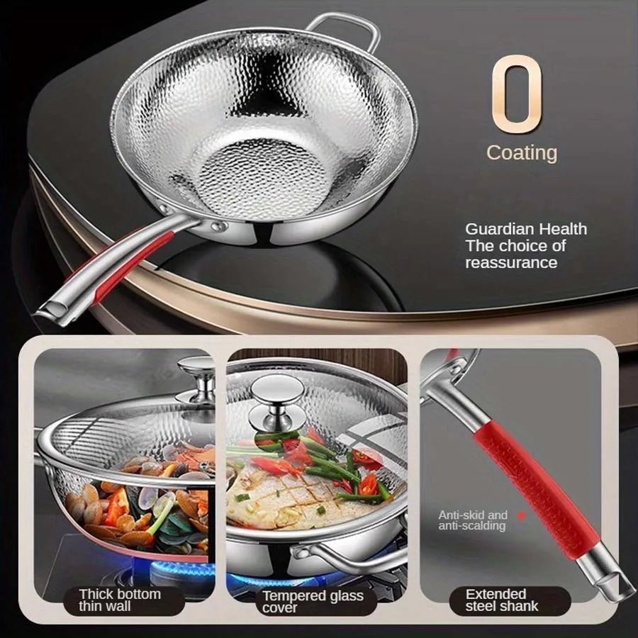 Titanium Chef's Wok for Induction: Perfect Stir Fry Every Time