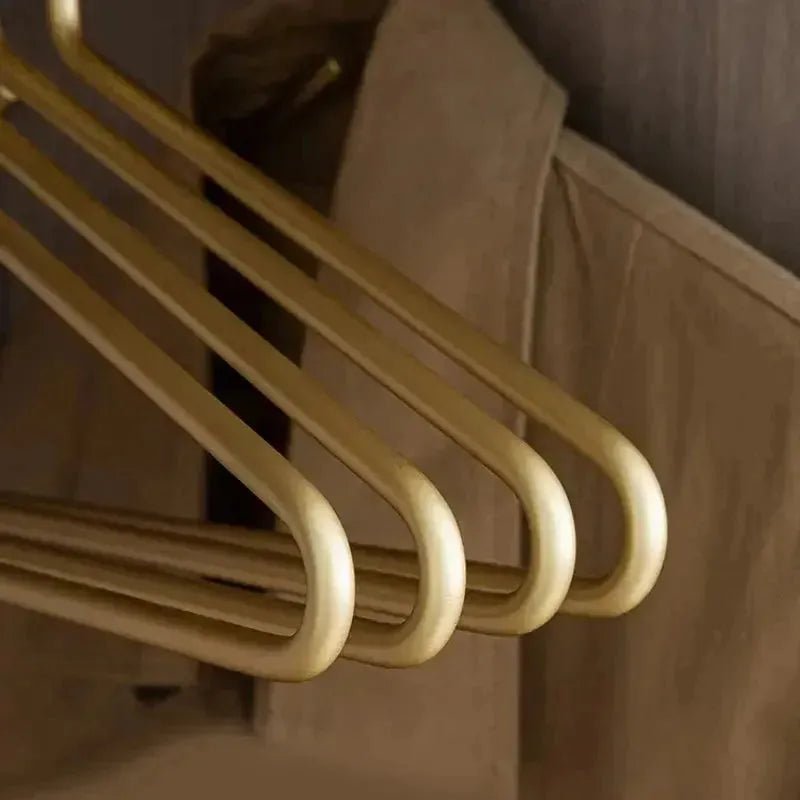 ChicSpace Gold and Silver Hanger Set for Organized Wardrobes