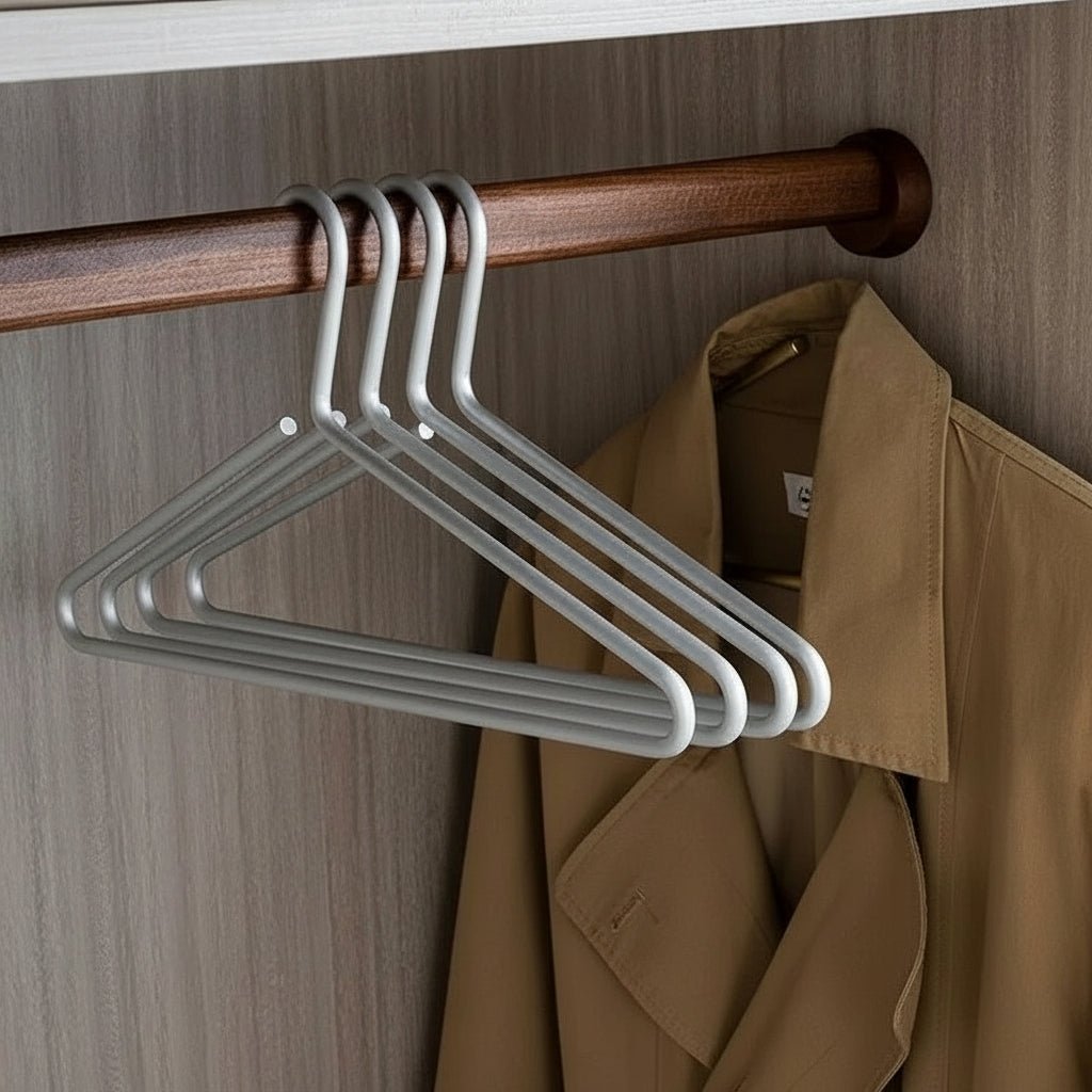 ChicSpace Gold and Silver Hanger Set for Organized Wardrobes