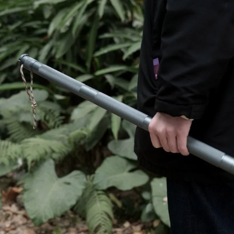 SturdyHike Stainless Steel Trekking Poles for Adventurers