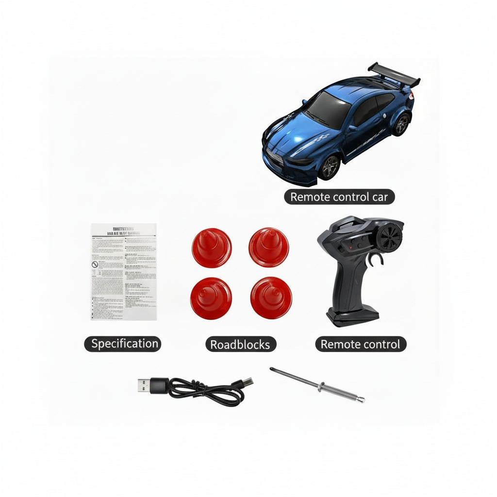 Mini Drift Racer 1:64 Remote Control Car for Ultimate Control