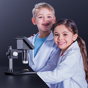 PrecisionView HD Digital Microscope with Built-In Display