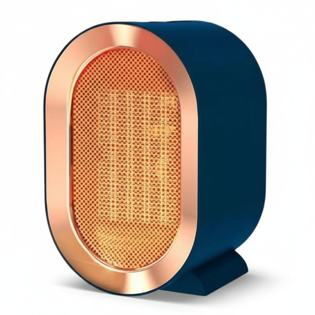 Compact Electric Heater with Customizable Heat Settings