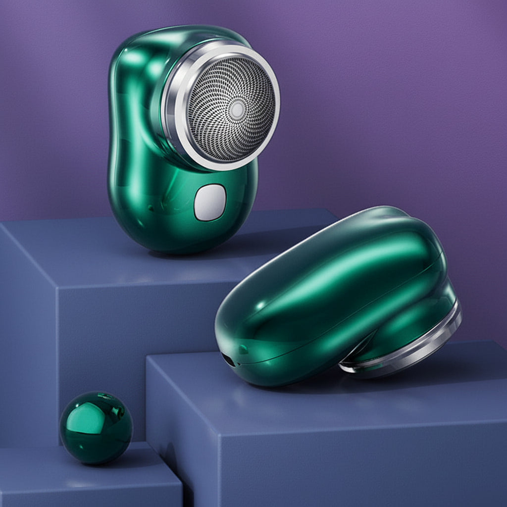 Compact Electric Razor for Effortless Grooming Anywhere