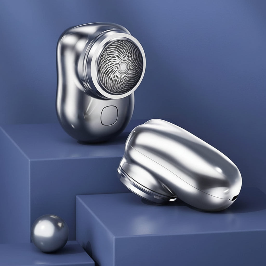 Compact Electric Razor for Effortless Grooming Anywhere