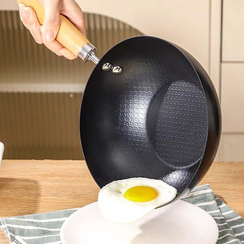SizzlePro Compact Frying Pan with Nonstick Finish for Perfect Omelets