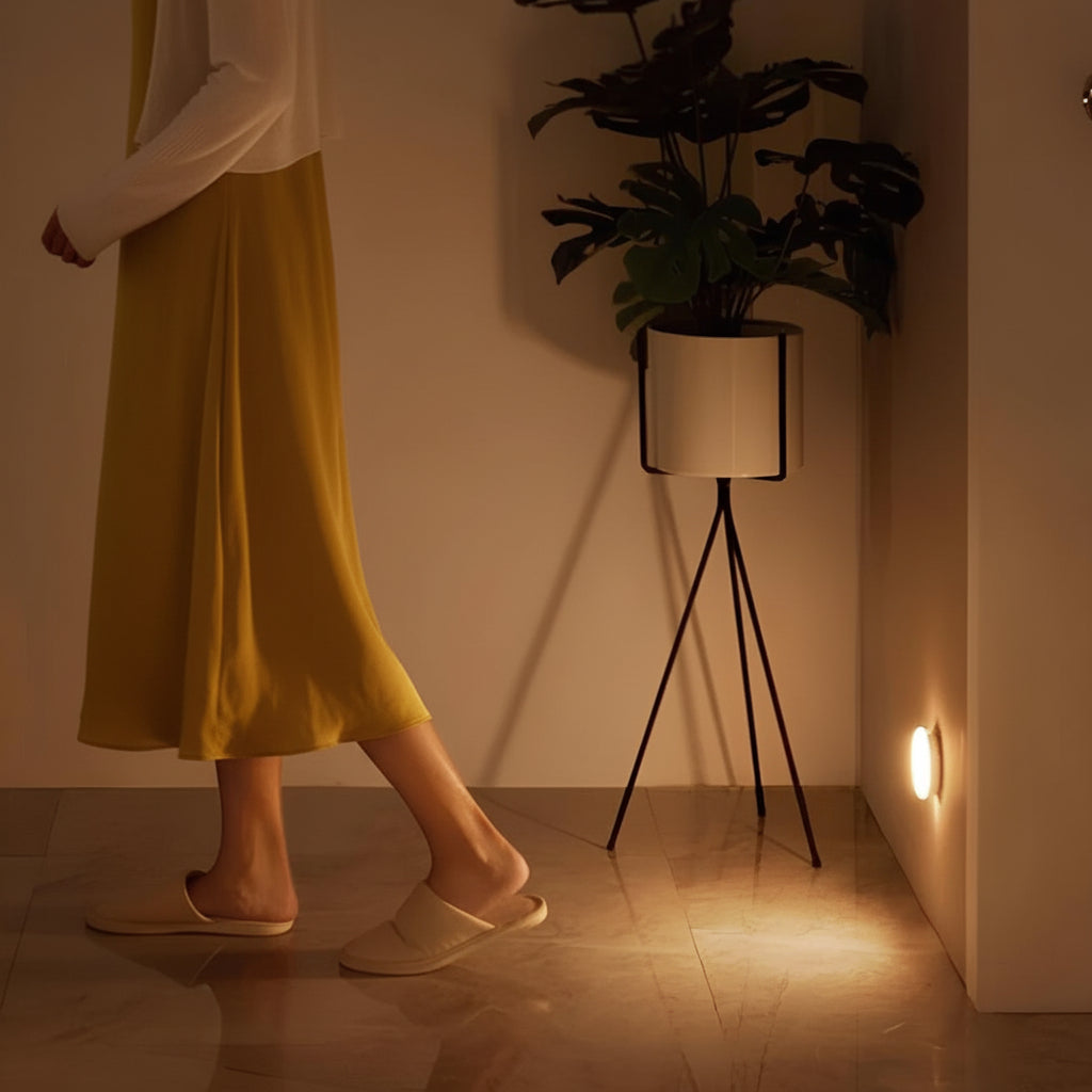 Smart LED Motion-Activated Night Light for Safe Navigation