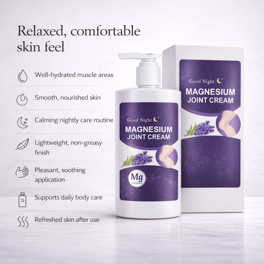 Daily Joint Care Cream with Magnesium for Seniors