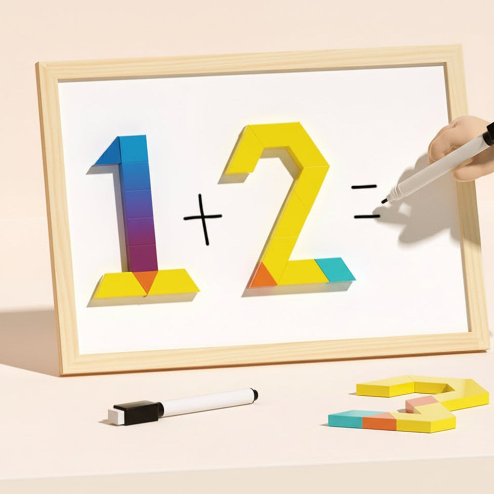 Interactive Magnetic Building Block Set for Engaging Learning