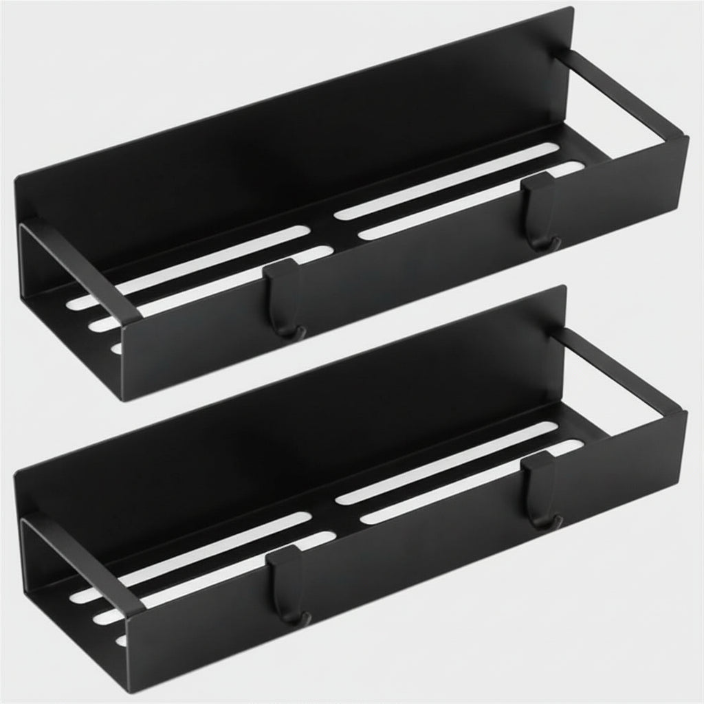Magnetized Spice Shelf for Streamlined Kitchen Storage