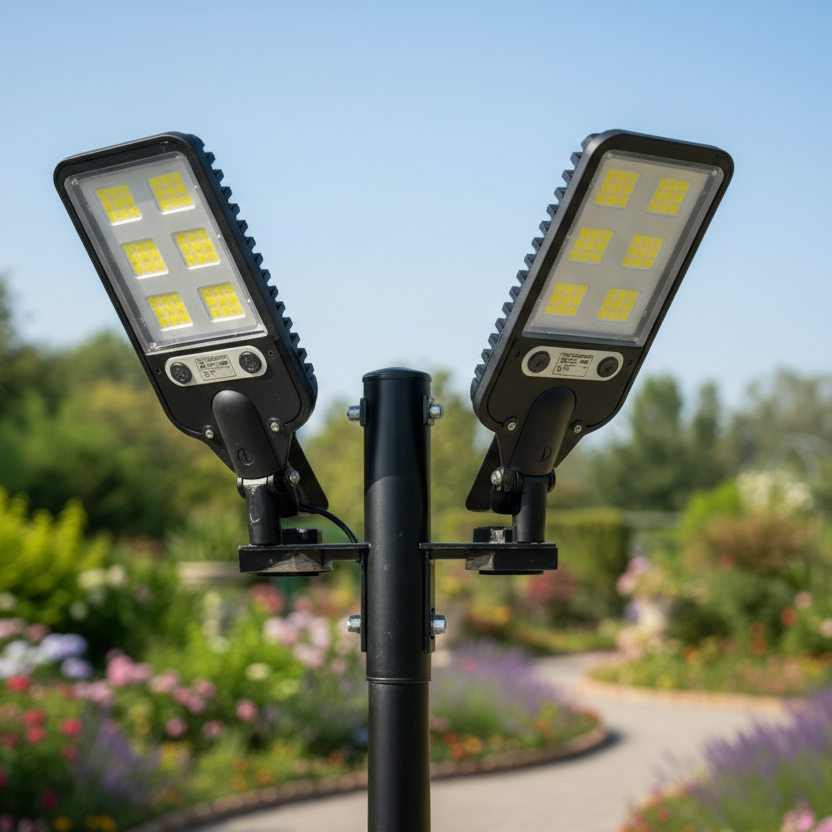EcoBeam 600 Solar Motion-Activated LED Floodlight