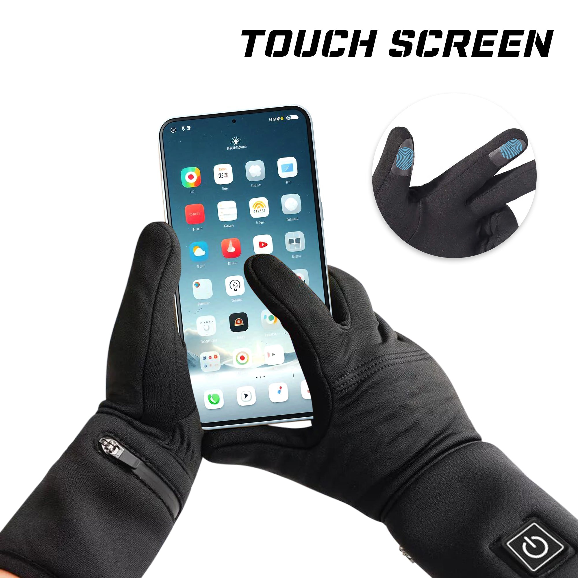 Lightweight Heated Glove Inserts