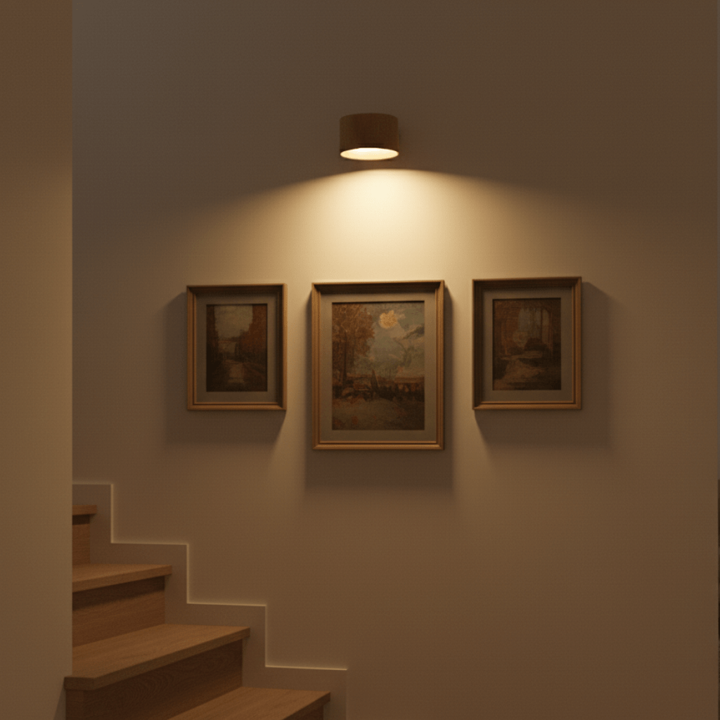 Swivel-Head Rechargeable LED Wall Lamp