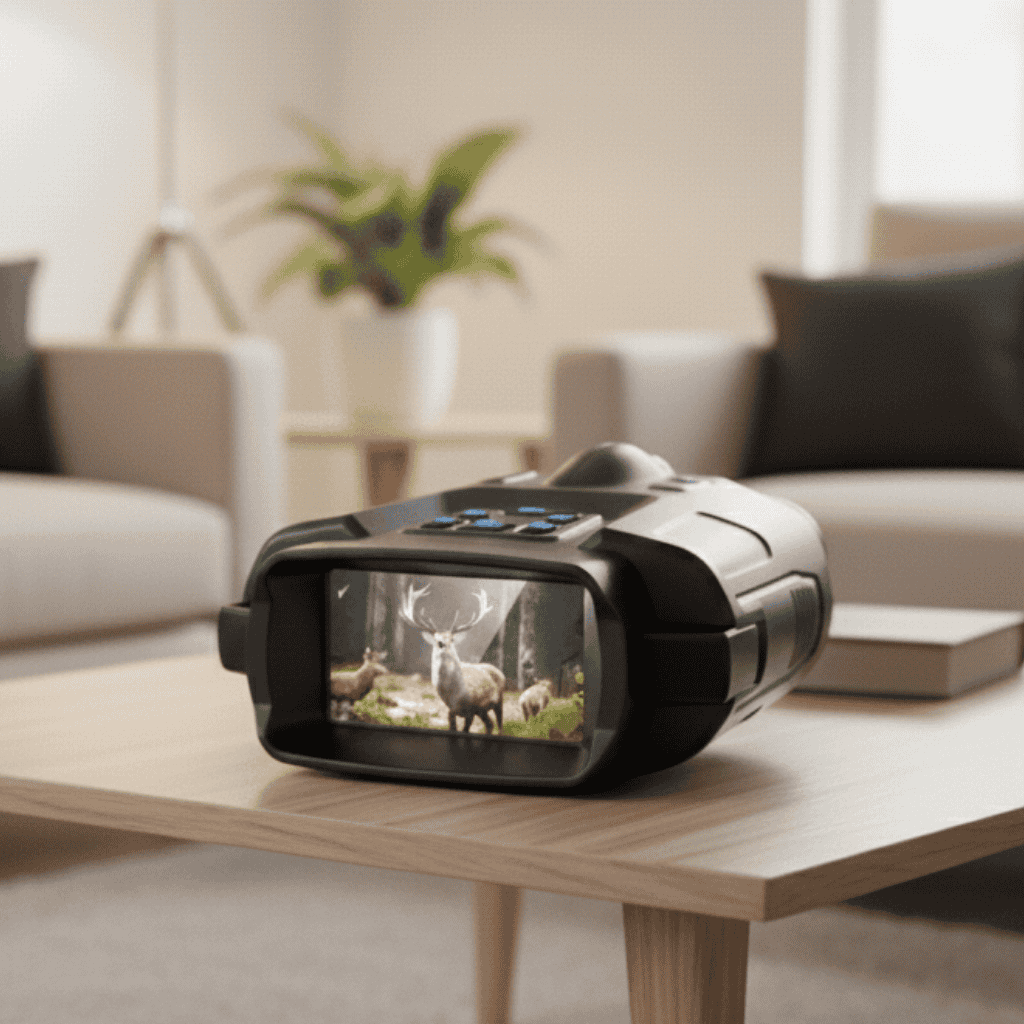 NightSeeker 4K Binoculars with 8X Zoom for Nighttime Adventures