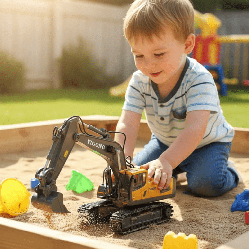 BuildMaster Pro: Exceptional Remote-Control Excavator for Fun