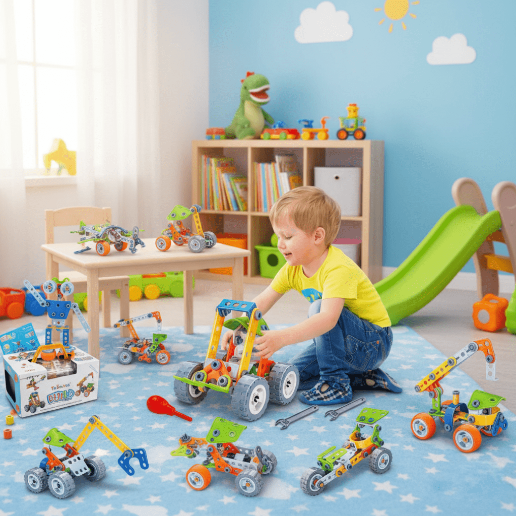 CraftMaster Building Set for Young Creators Aged 3 and Up