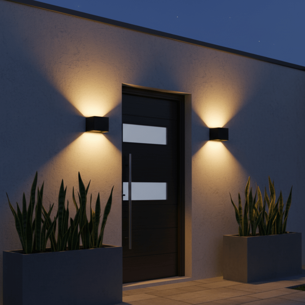 SmartGlow Motion-Activated LED Wall Light with Rechargeable Battery