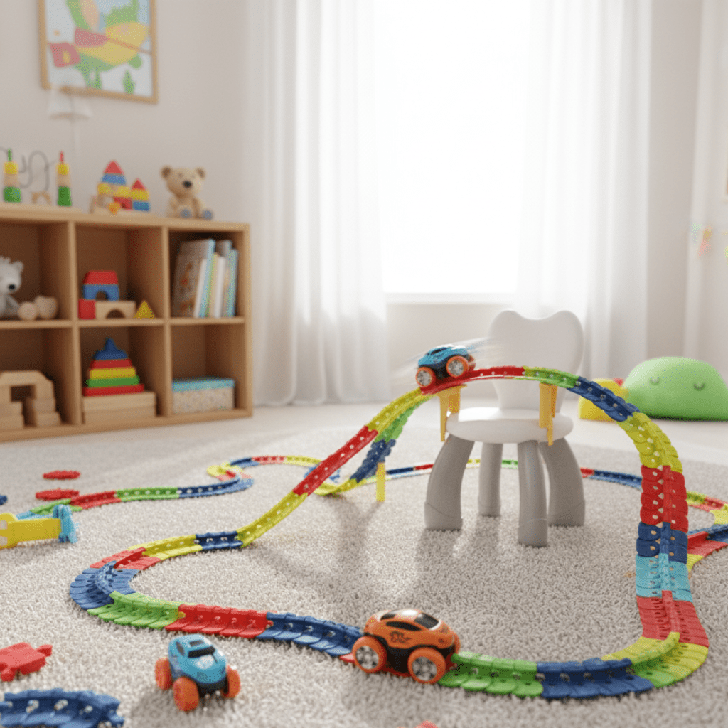Dynamic Loop Racer Track Set for Endless Fun