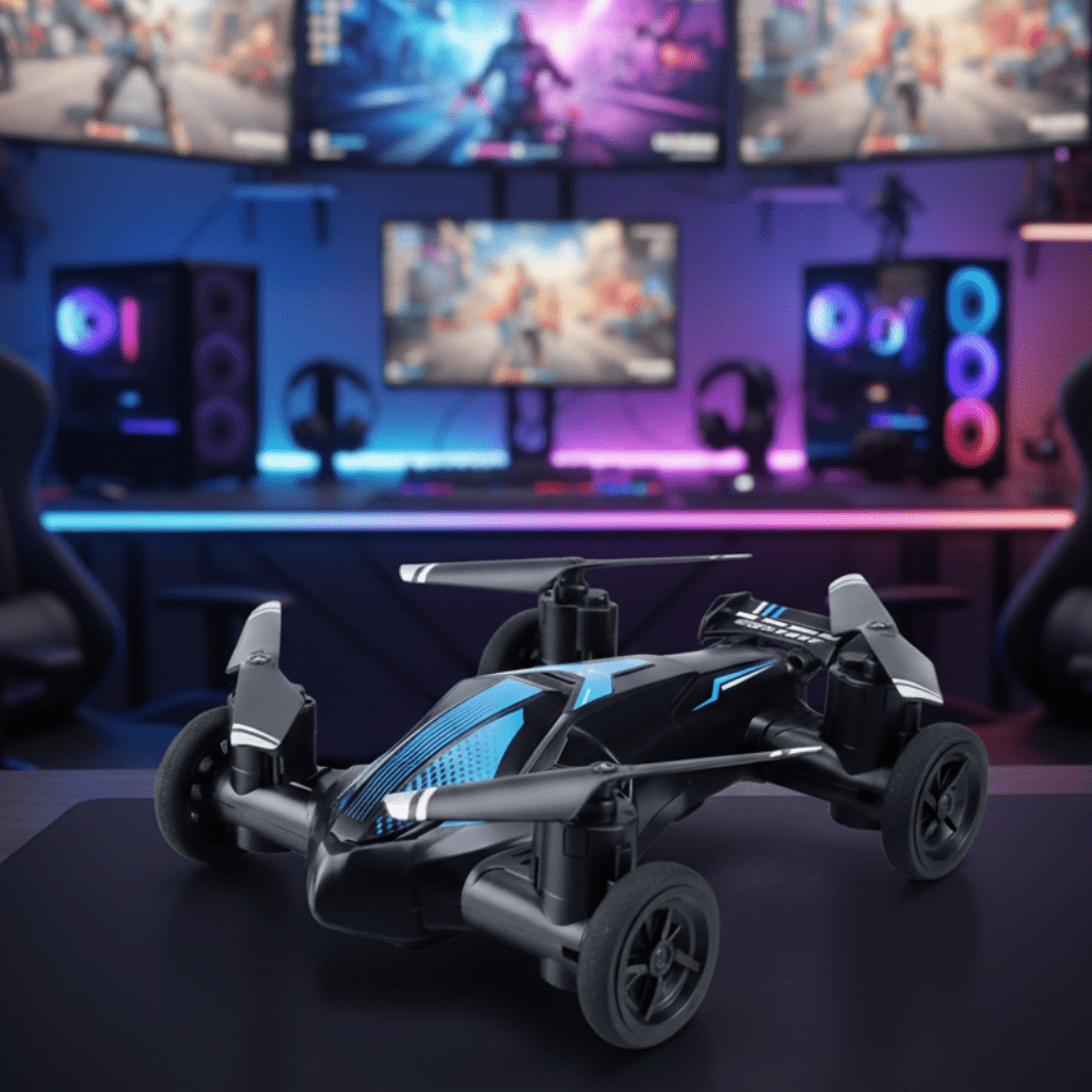 SkyCruiser 2-in-1 Remote-Control Vehicle: Car & Drone Hybrid