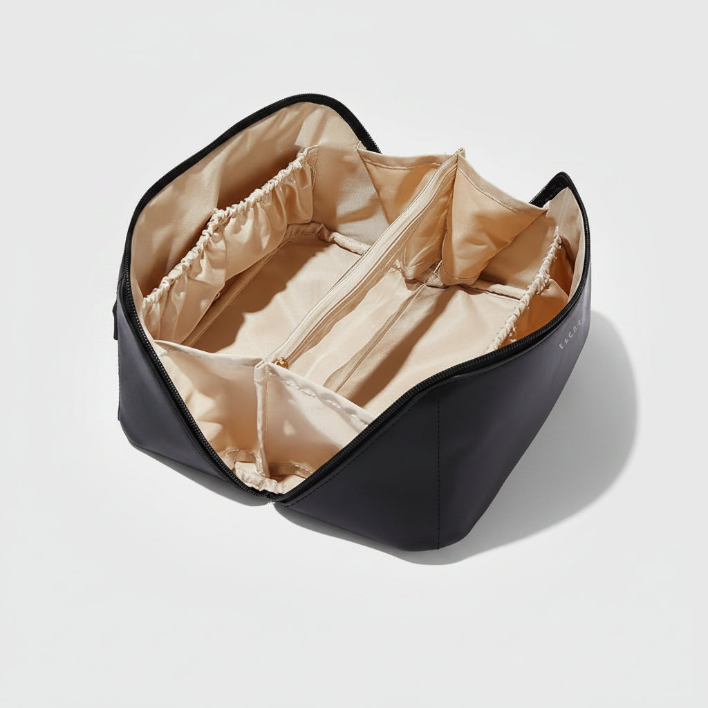 Spacious On-the-Go Makeup and Skincare Organizer