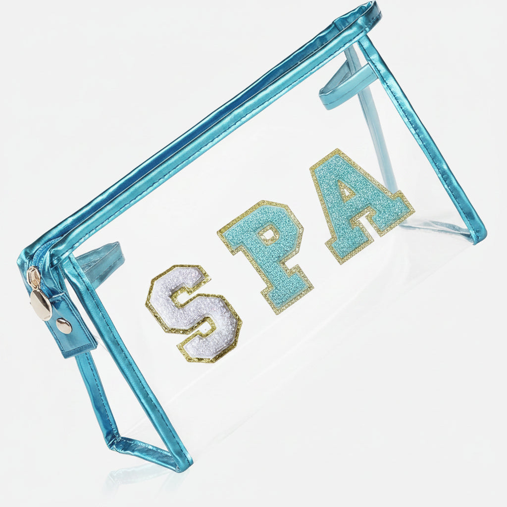 Transparent Travel Pouch for Beach and Daily Essentials